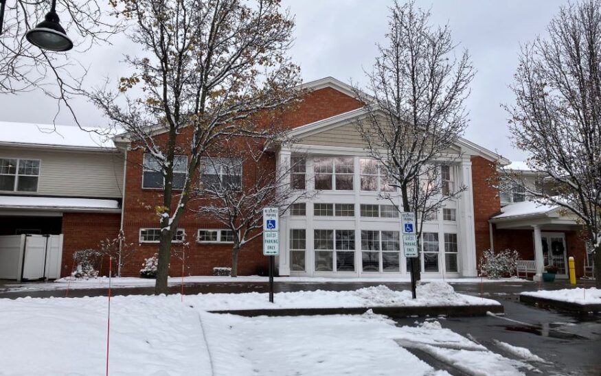 Cranberry Landing, an assisted living and memory care facility in Irondequoit, has been purchased out of foreclosure by a Boston health care real estate investor. (Photo by Kevin Oklobzija)