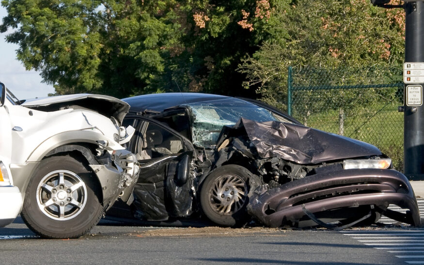 car crash by Depositphotos