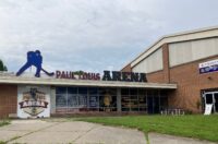 Visions Federal Credit Union has initiated foreclosure proceedings due to missed mortgage payments by the owner of Paul Louis Arena in Rochester. (Photo by Kevin Oklobzija)