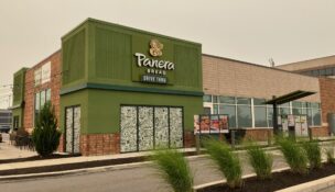 A Long Island real estate investor paid $3.725 million for the outparcel at 795 Jefferson Road, home to Panera Bread. (Photo by Kevin Oklobzija)