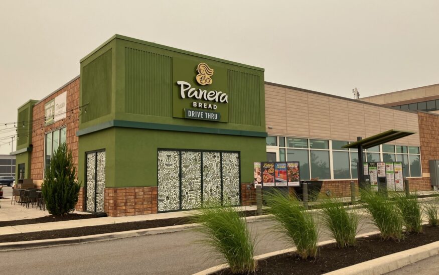 A Long Island real estate investor paid $3.725 million for the outparcel at 795 Jefferson Road, home to Panera Bread. (Photo by Kevin Oklobzija)